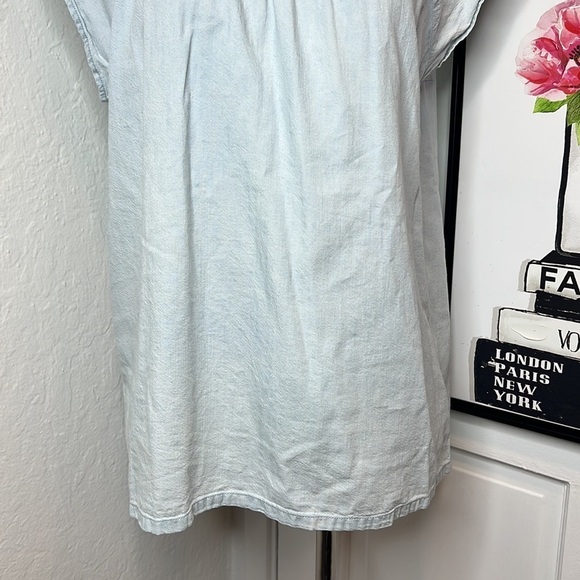 Soft Joie Qwynn Sunbleach Wash Top Size M - Picture 6 of 10